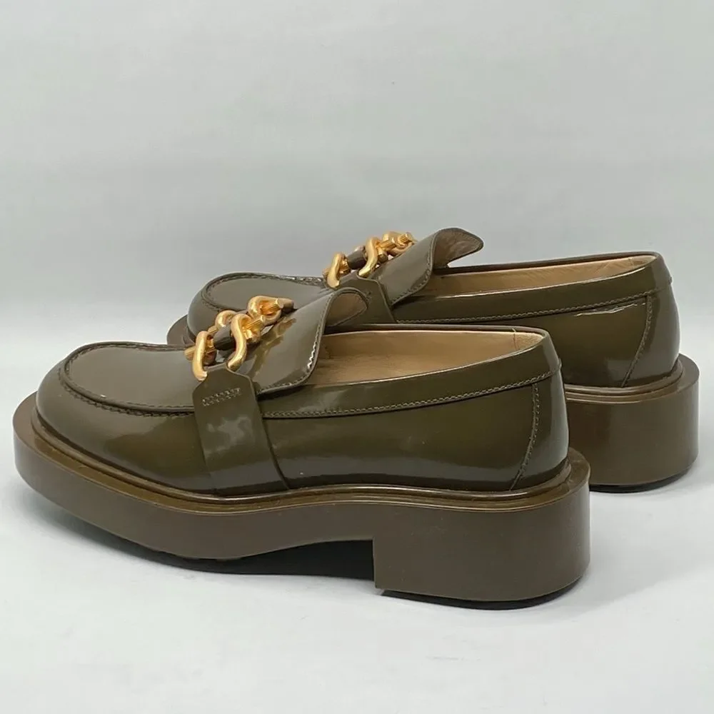 Bottega Veneta  Monsieur Leather Chunky Loafers size 36